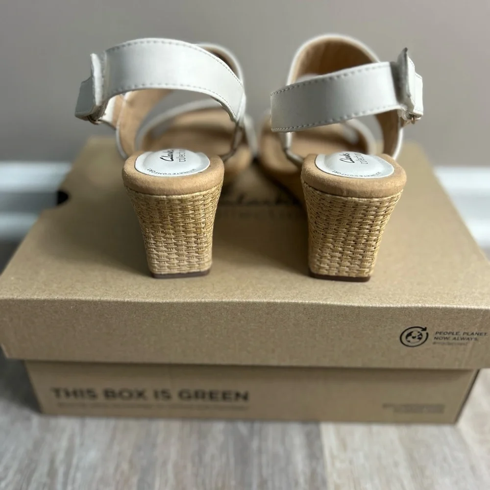 Clarks Kyarra Rose Wedge Sandals